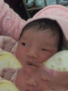 恭喜杭州方女士喜得千金